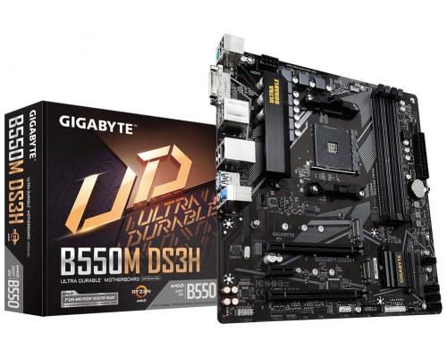 PLACA BASE GIGABYTE B550M DS3H AM4 MATX 4XDDR4